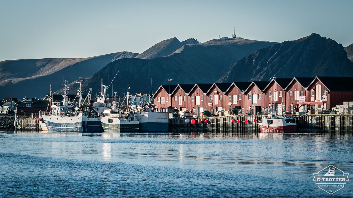 The port of Andenes. 