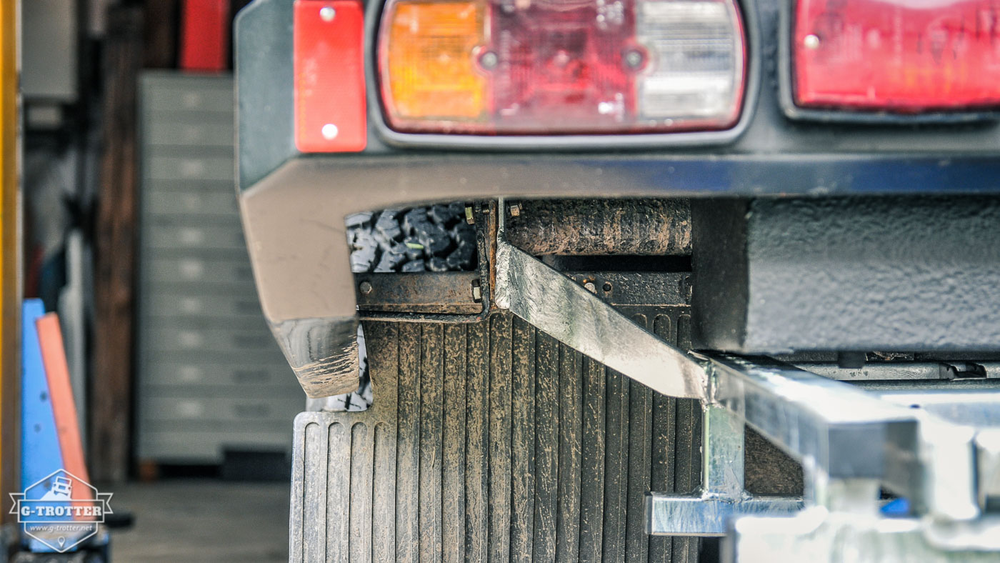 The entry gadget was mounted on four different spots of the bumper and was additionally fastened where normally a tow bar is foreseen.