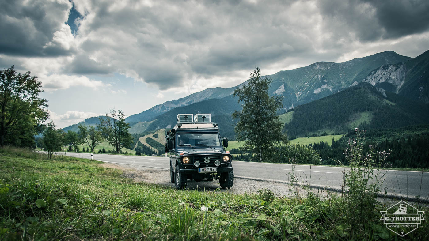 Close to the Polish border in the High Tatra Mountains. Slovakia was a short but intensive experience.