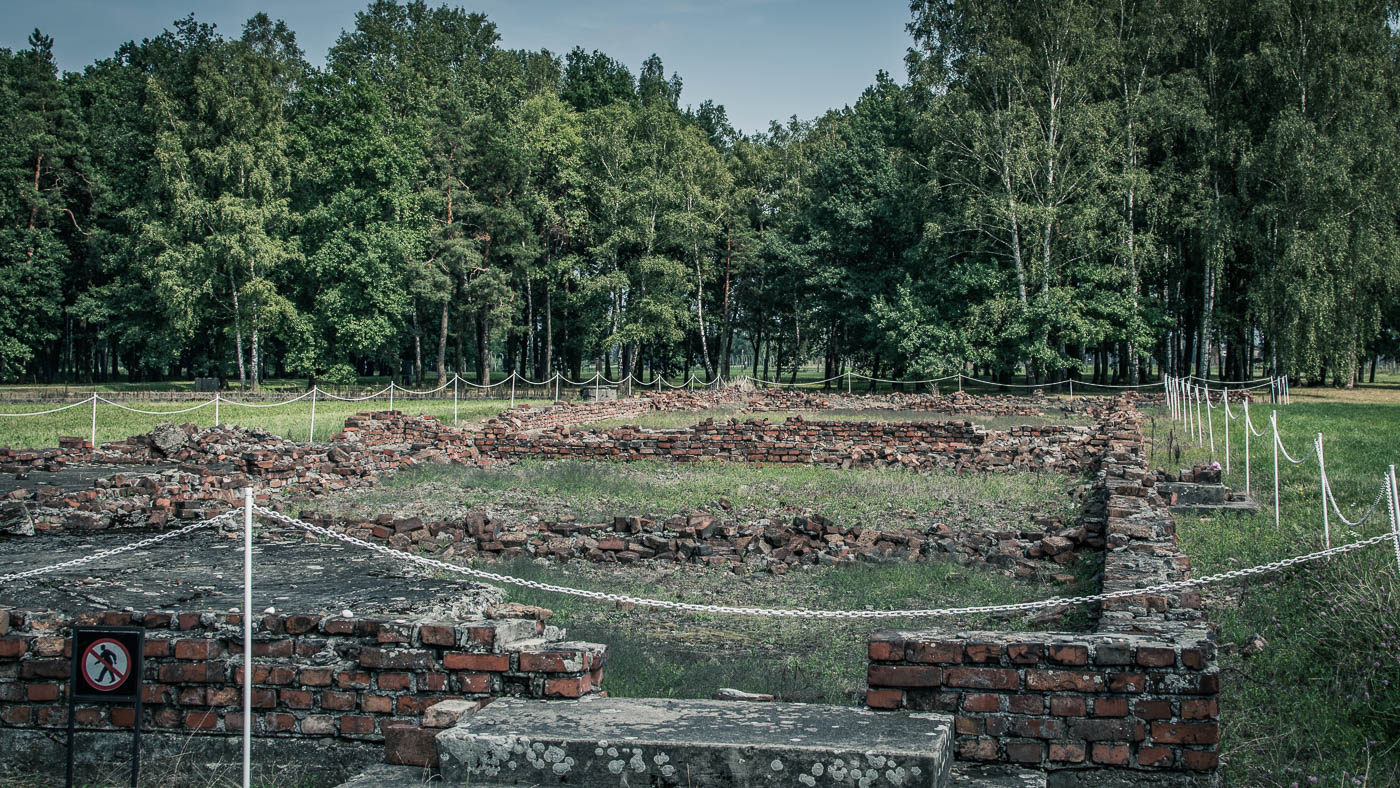 Remains of another gas chamber.