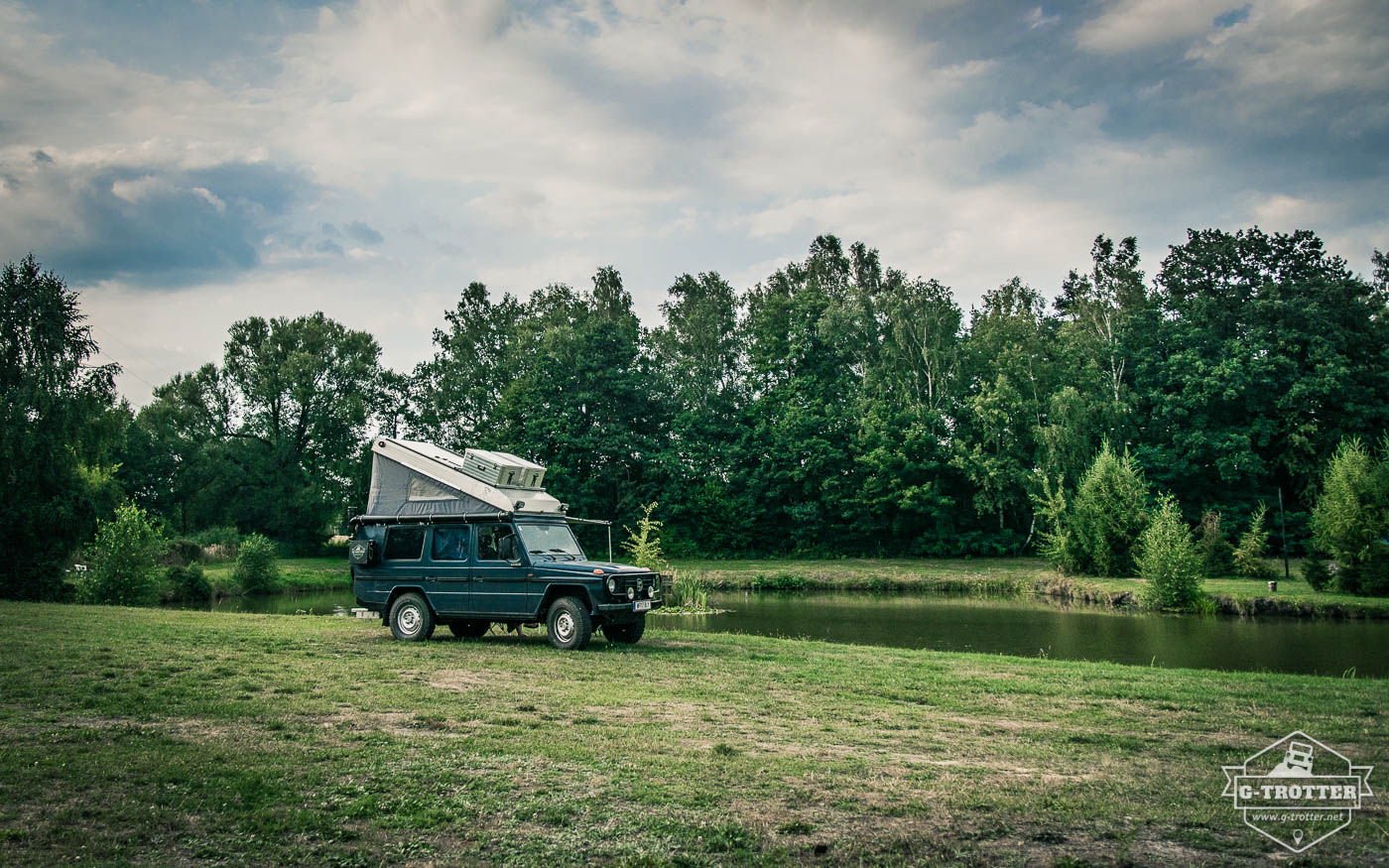 In Imielin, a small village close to the town Oswiecim, we found a nice campsite (