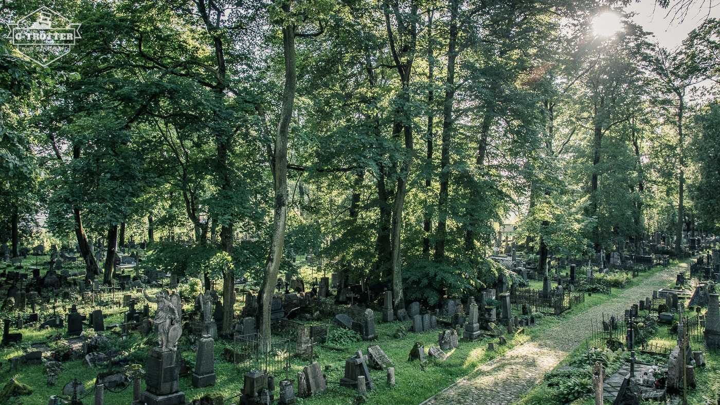 Der alte Bernhardiner-Friedhof.