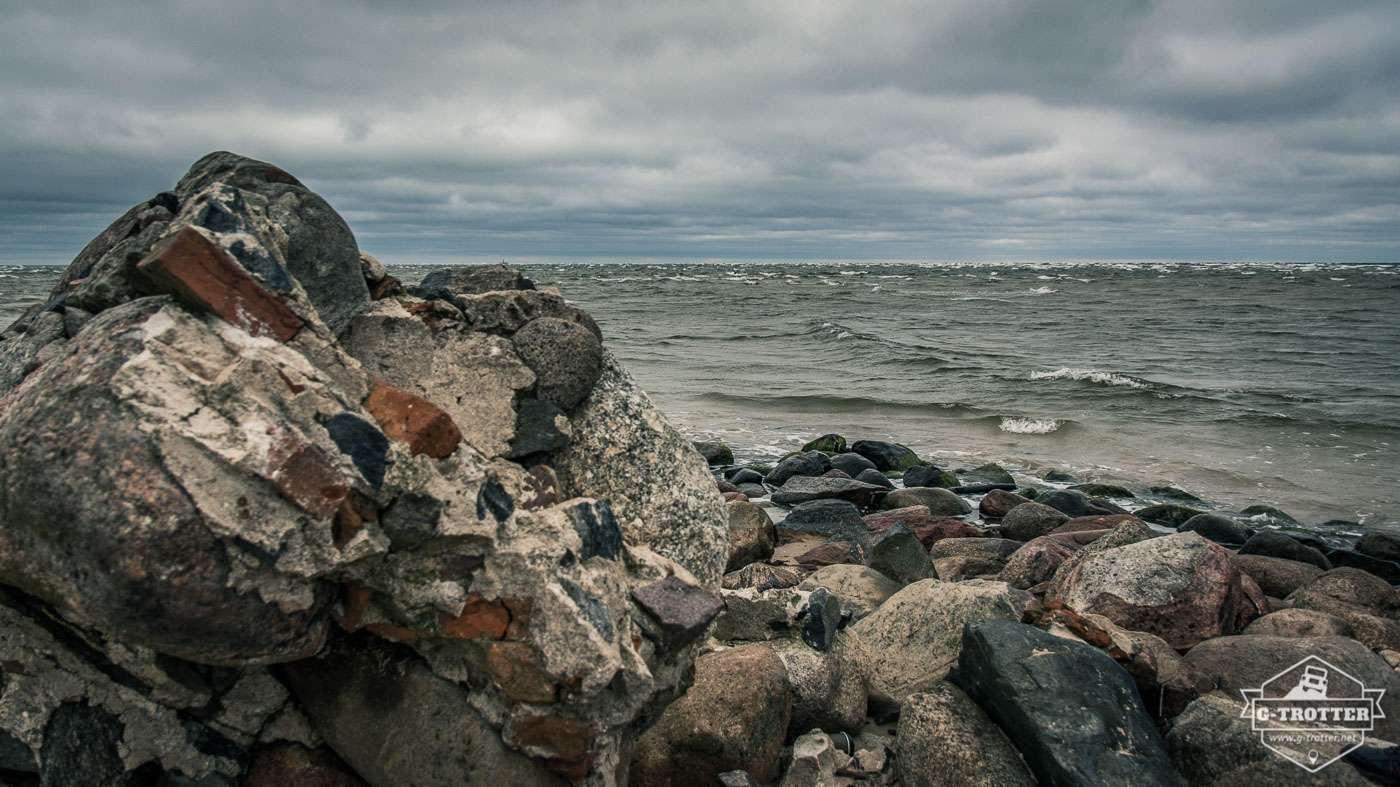 At the Cape Kolka. 