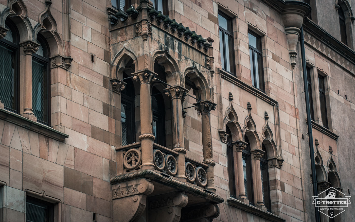 A house facade in Helsinki.