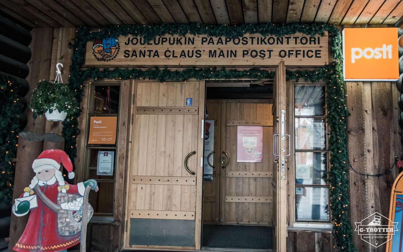 This is where every year thousands of letters from kids all over the world addressed to Santa Clause arrive.