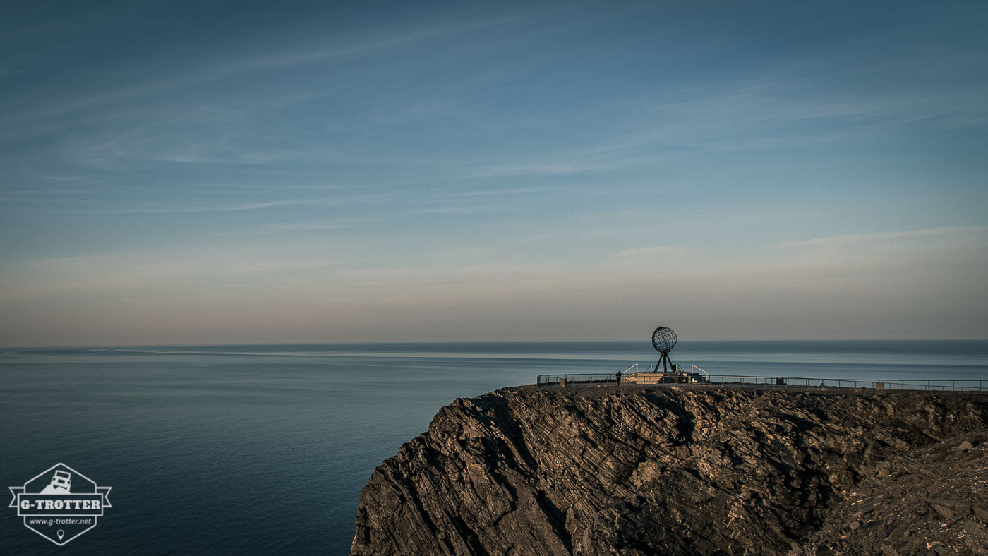 The imposing setting of the North Cape. 