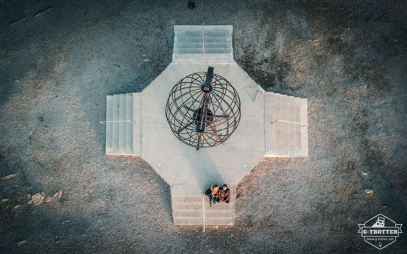 Alone at the North Cape - a dream comes true. 