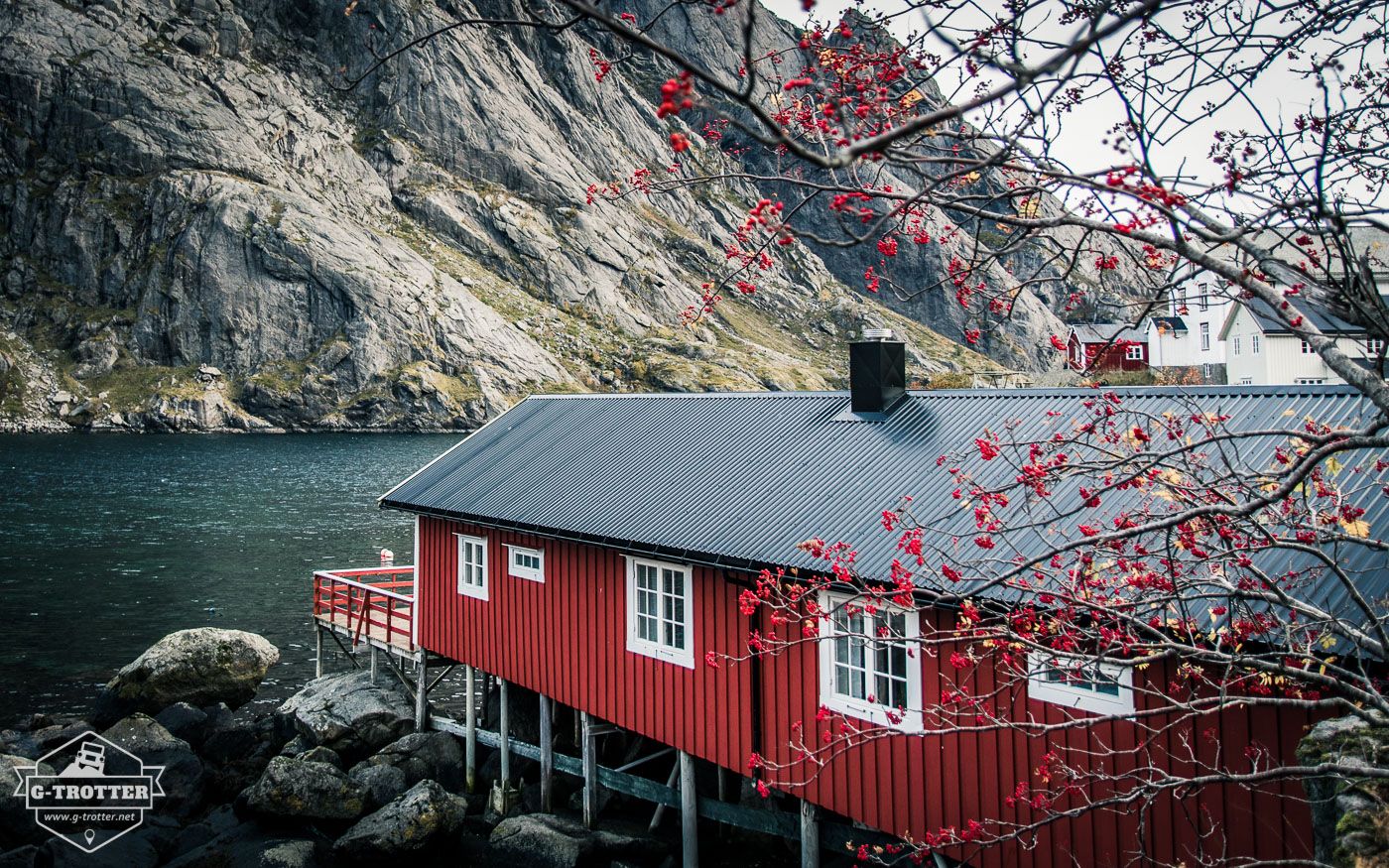 Das Örtchen Nusford auf den Lofoten. 