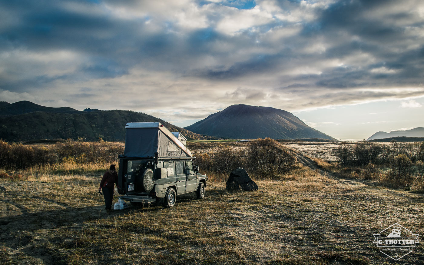 A wild camp spot on the Vesteralen. 