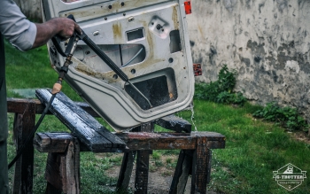 Reconditioning the car doors