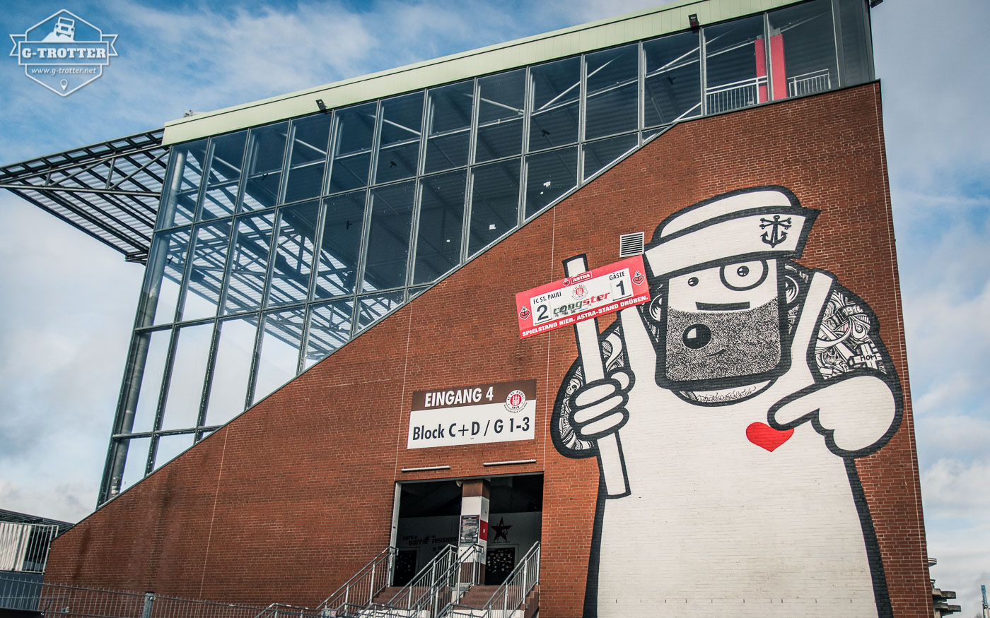 Millerntorstadion des FC St.Pauli. 