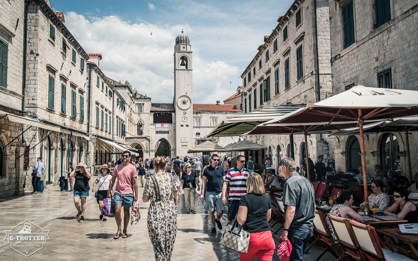 On the trail of Game of Thrones in Dubrovnik.