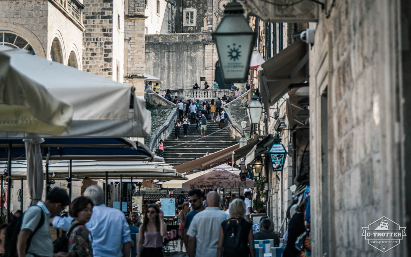 On the trail of Game of Thrones in Dubrovnik.