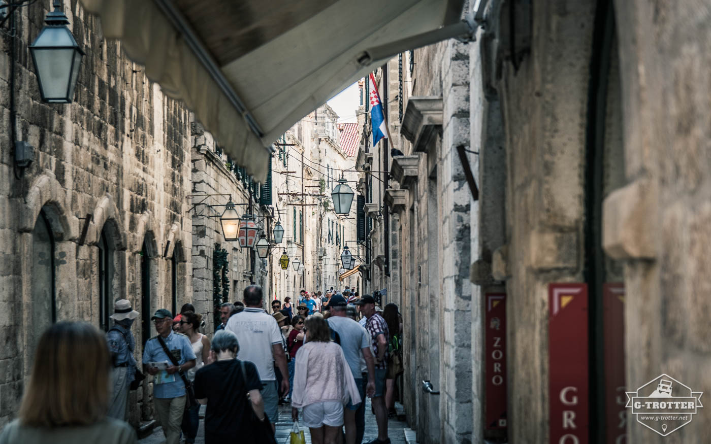 On the trail of Game of Thrones in Dubrovnik.