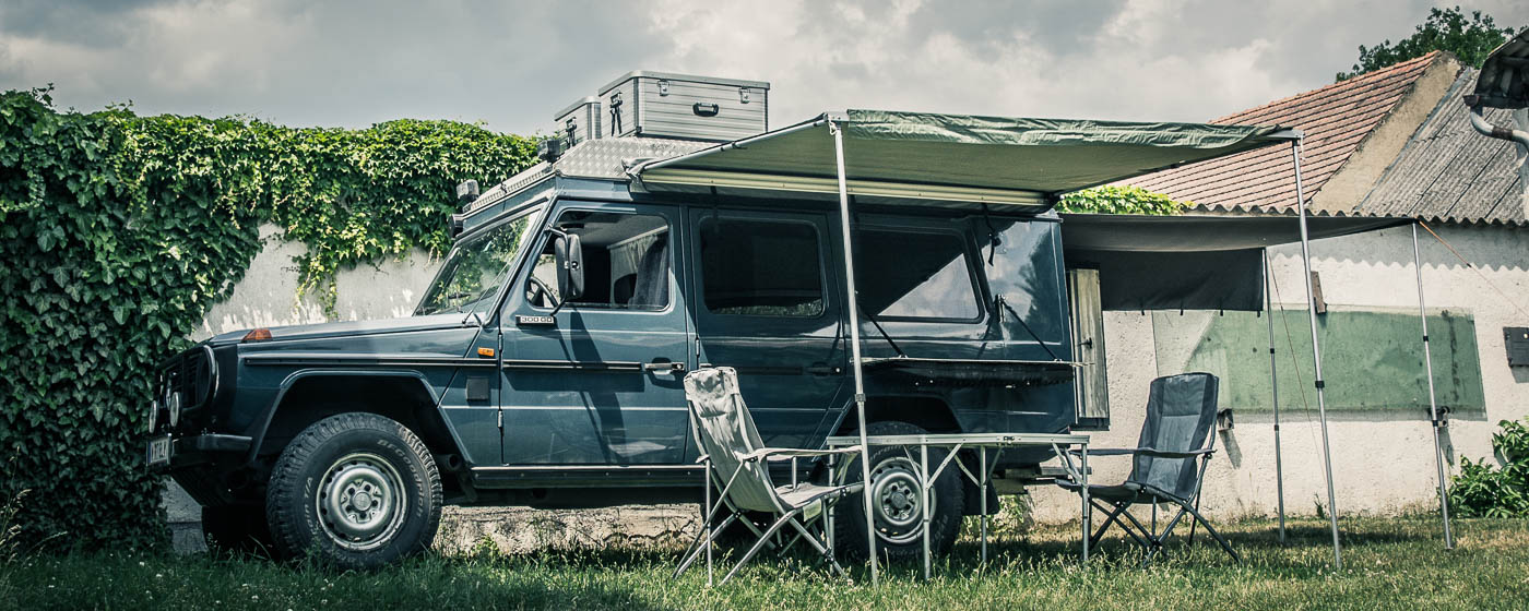 Shade and shelter - the awning