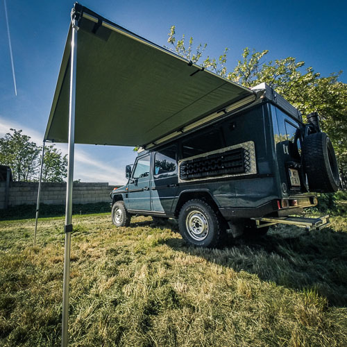 Shade and shelter - the awning